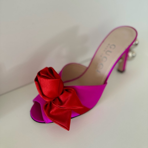 Gucci Shawana Rose Mules - Picture 9 of 9